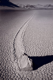 Moving Rocks Number 2 Death Valley BW