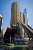 Chicago River Bridgelift at Marina Towers