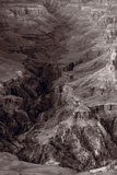 Bright Angel Canyon Grand Canyon National Park BW