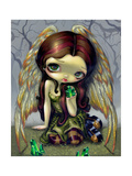 Angel with Emeralds