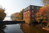 Autumn Morning at the Kingston Mill  New Jersey