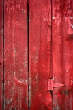 Hinge on a Red Barn