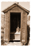 Old Outhouse  Bodie Ghost Town  California