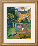 Matamoe (Peacocks in the Country)  1892
