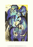 The Tower of Blue Horses  1913