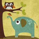 Owl and Elephant