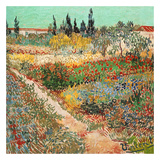 Jardins En Fleurs Avec Sentier