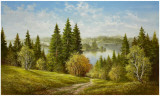 Lake Near Cernivci