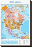 Map of North America