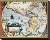 Map of North America I