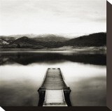 Emigrant Lake Dock II in Black and White