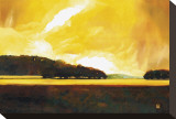 Yellow Storm at the Lake