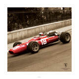 Ferrari F1 Vintage Bandini 67 Sepia