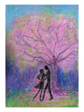 Lovers Dance under Full-Bloomed Cherry Blossoms