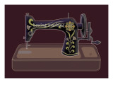 Sewing Machine in Purple