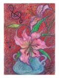 Casablanca Flower Overflows in Rejoicing and Is Danced
