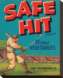 Safe Hit Brand Texas Vegetables