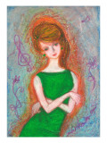 Woman of Green Dress