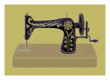 Sewing Machine in Yellow