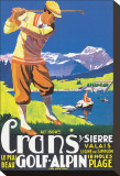 Crans  le plus beau Golf Alpin