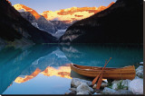 Canoe on Lake Louise