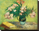 Vase with Oleanders and Books  c1888