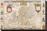 Antique Map  Nova Europa  1652