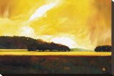 Yellow Storm at the Lake