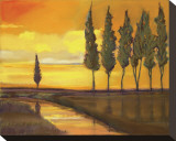 Yellow Sunset over Water I
