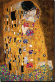 The Kiss  c1907 (detail)