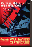 Buy More and More War Savings Certificates