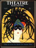 Theatre  Masks Magazine  USA  1920