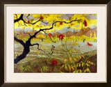 Apple Tree with Red Fruit  c1902