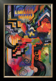 Colored Composition (Homage  Sebastian Johann Bach)