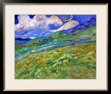 Wheatfield and Mountains  c1889