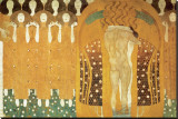 Here's a Kiss to the Whole World  Beethoven Frieze (detail)  1902