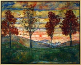 Four Trees  1917