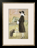 Lady at Train Station