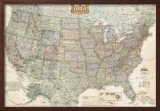 United States Political Map  Executive Style