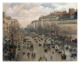 Boulevard Montmartre  Afternoon Sun  1897