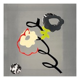 Floral Composition with Damask Sphere