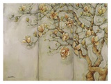 Pink Magnolia Triptych