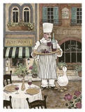 Chef with Wine