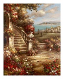 Flowers at the Stairs