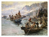 Lewis and Clark on the Lower Columbia