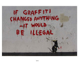 If Graffiti Changed Anything It would Be Illegal