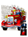 Fourth of July Parade - Jack and Jill  July 1954