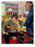 The Touchdown Makers - Saturday Evening Post "Men at the Top"  October 18  1958 pg27