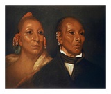 Blackhawk and his son Whirling Thunder