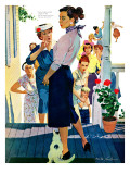 Strangers in Town  2 - Saturday Evening Post "Leading Ladies"  May 30  1959 pg19